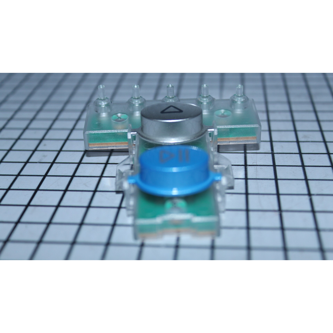Interruptor Cuadrado Botones Gris y Azul lavadora Mabe 189D2761G014 CR440874 | repuestos para lavadora 4