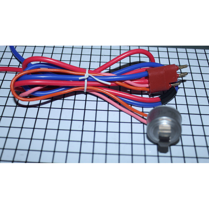 Resistencia De Vidrio Anti Escarcha Doble con Bimetalico Nevera General Electric WR51X443 CR440704 4