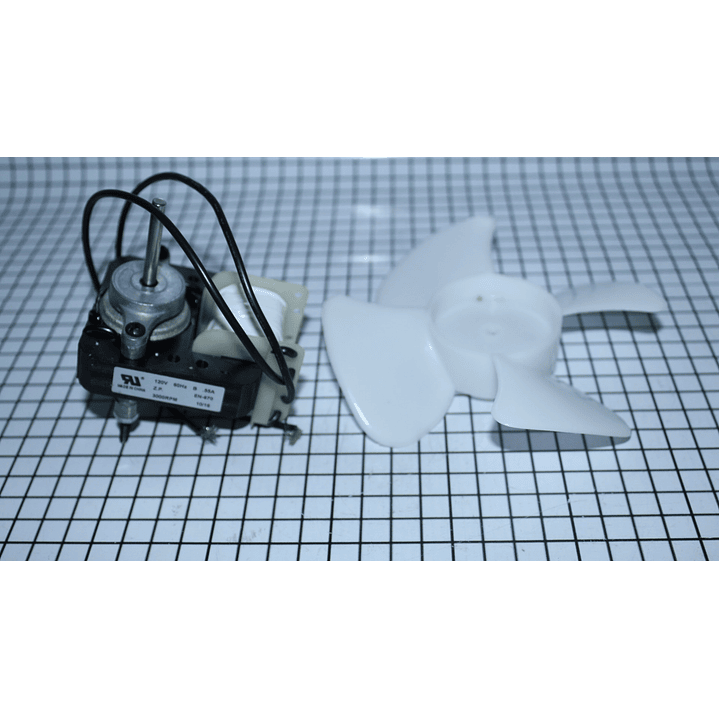 Motor Ventilador con Aspa Nevera Universal Importación EM670 CR440697 3