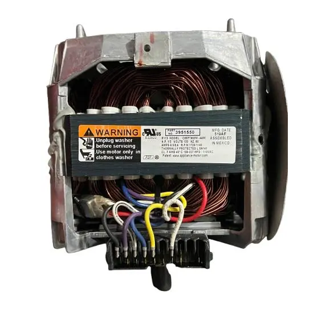 MOTOR LAVADORA  389248SKID SUST 661600, 8528157 WHIRLPOOL AMERICANA CKD90719 1