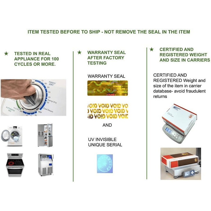 Timer para Lavadora Mabe 175D6604P053 CKD91368 5