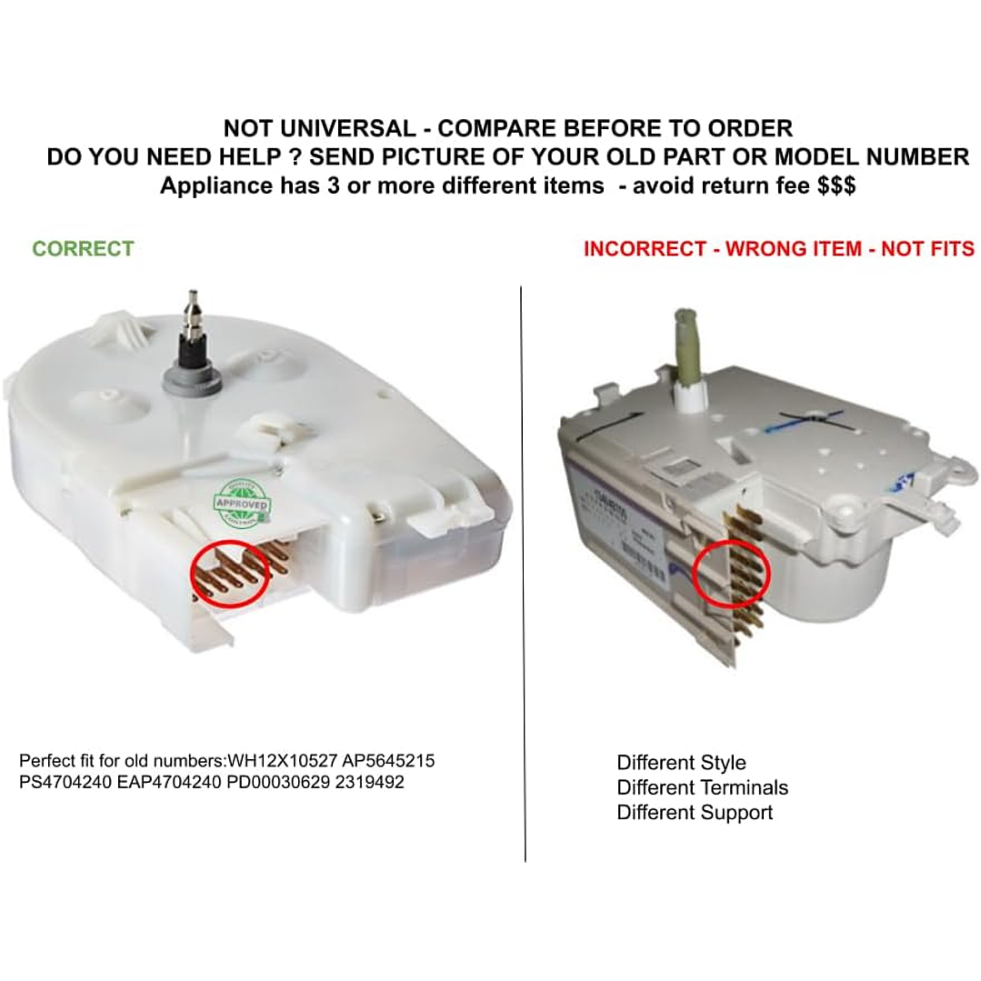 Timer para Lavadora Mabe 175D6604P053 CKD91368 6