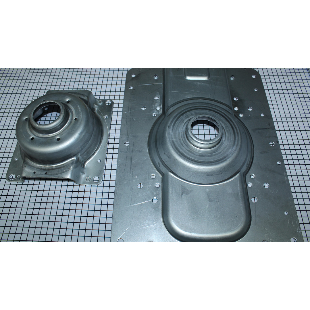 Juego soporte transmisión lata ancha flotador Lavadora Mabe D3187G002 CR440801 4