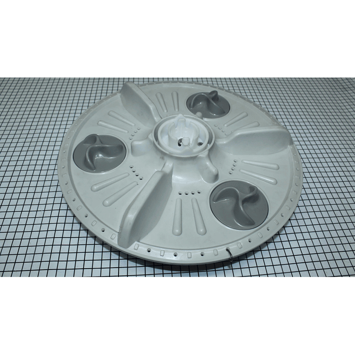 Agitador Pequeño 3 mariposas 32 cm Original Lavadora LG CR440575 2