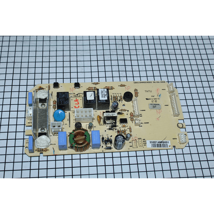 Tarjeta electrónica Lavadora Mabe 233D1496G001 CR440782 1