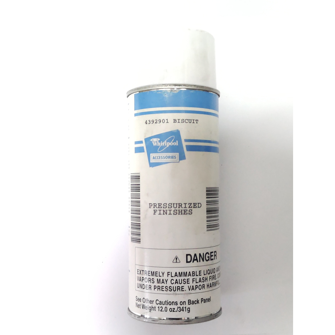 Pintura Aerosol Biscuit Lavadora Nevera Whirlpool CR441299 | Biscuit Spray 1