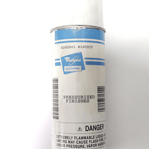 Pintura Aerosol Biscuit Lavadora Nevera Whirlpool CR441299 | Biscuit Spray