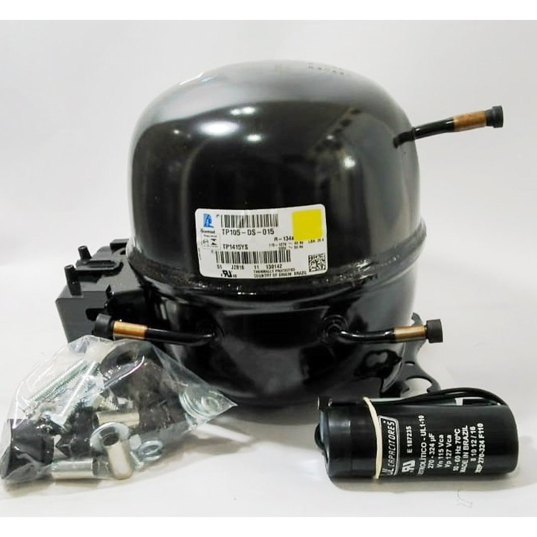 Compresor AEW415Y-DS8B 1/2 HP Gas R-134 110 V TECUMSEH CR440950 1