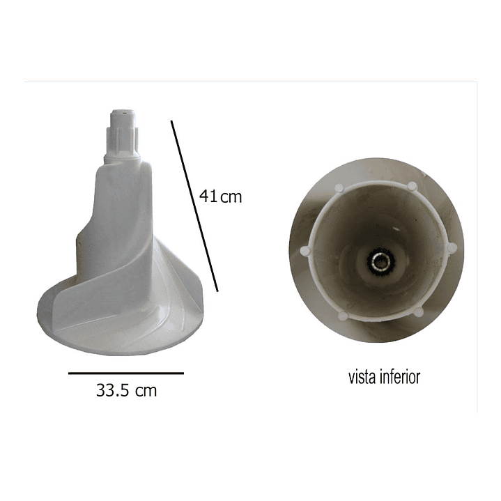 Agitador Antiguo Lavadora General Electric WH43X94 CR440666 1