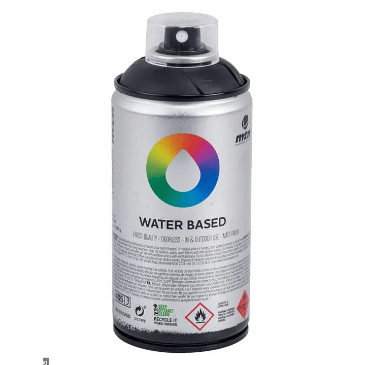 Pintura Aerosol Negro Mate CR441000 1