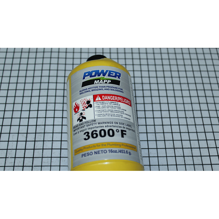 Cilindro de Gas Mapp power 453,6 g Nevera CR441354 1