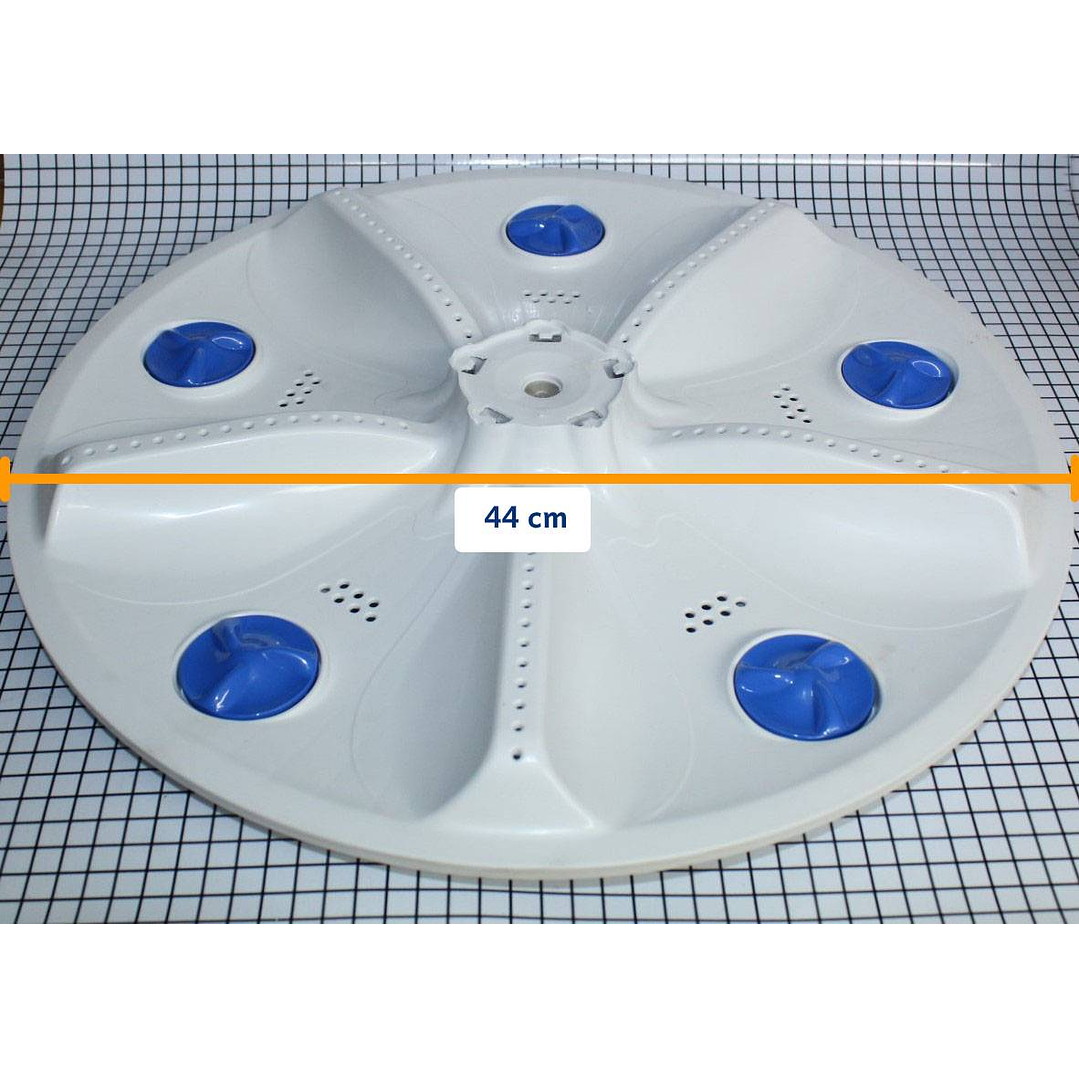 Agitador Plano 5 Mariposas Lavadora Electrolux 30104109021 CR440552 | Repuestos para Lavadora 2