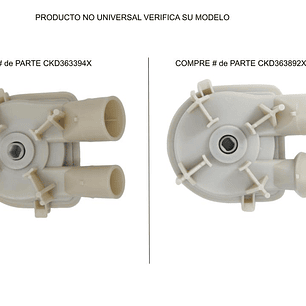CKD363394X  Bomba de Agua Plana Lavadora Whirlpool CKD363394X 