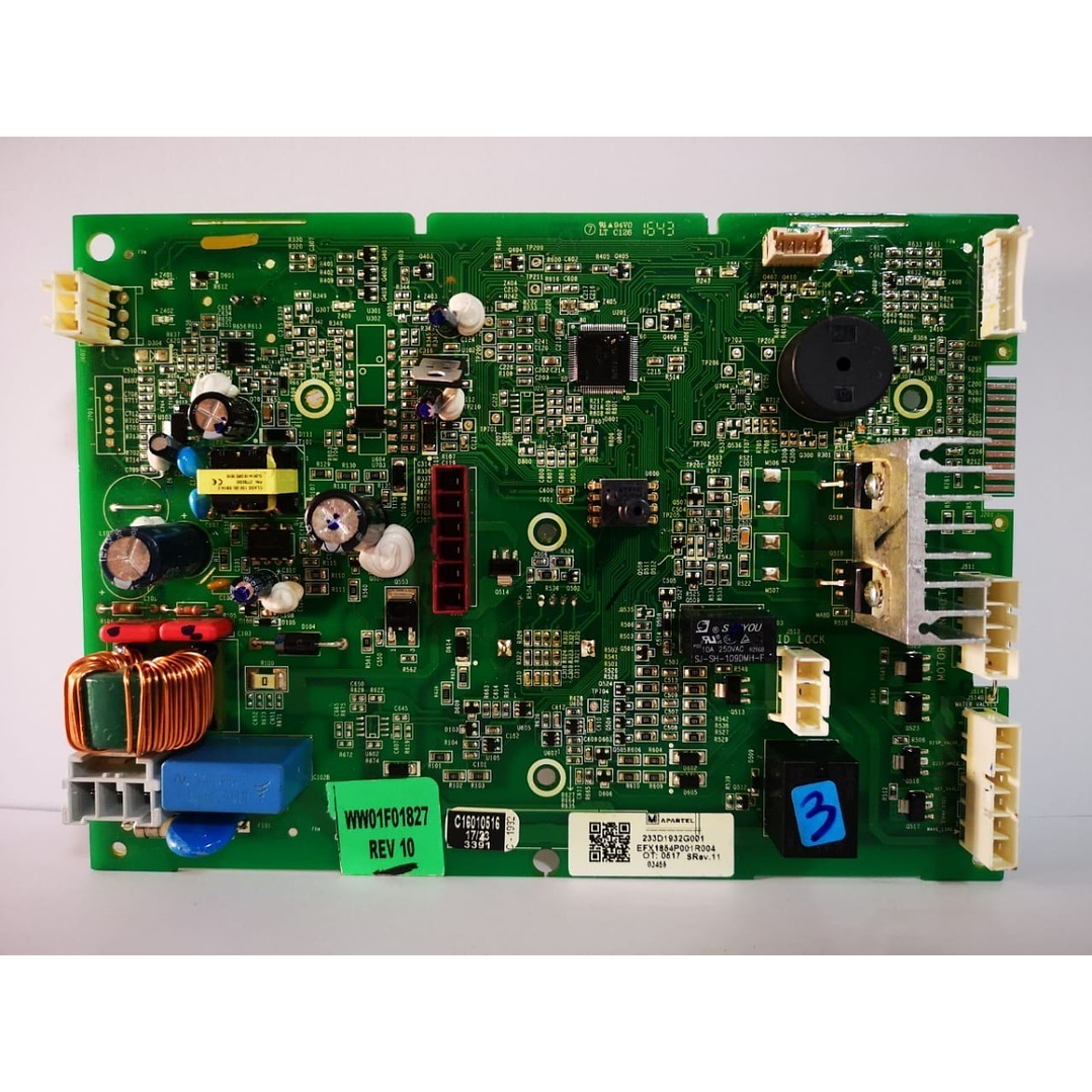 Tarjeta Lavadora Kraken Mabe Ww01f01827 233d1932g001 JZ440005 1