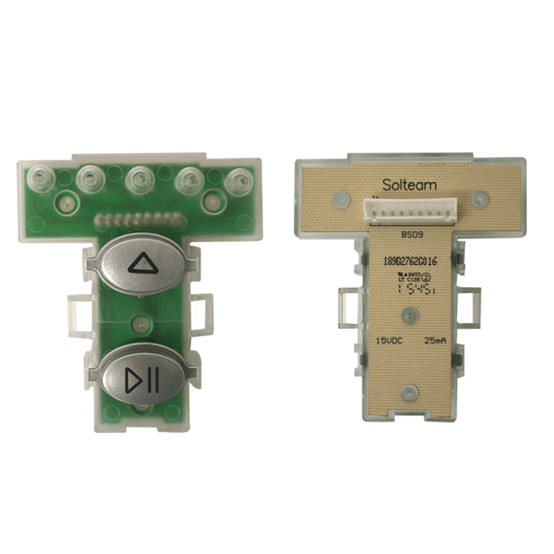 Interruptor Cuadrado Botones Lavadora Mabe 189D2762G016 CR440821 1