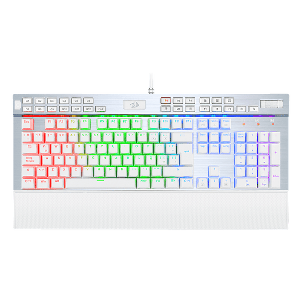 Teclado Mecánico Redragon Yama White K550 RGB - Switch Purple 2