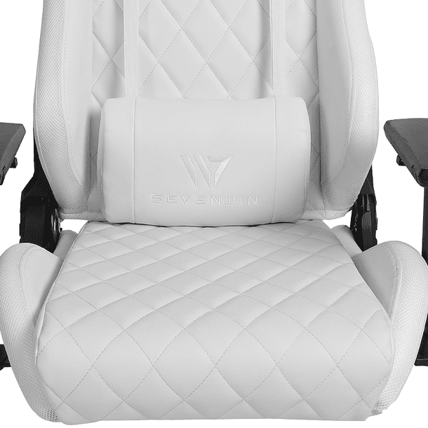 Silla Gamer Sevenwin Spectrum White RGB 3