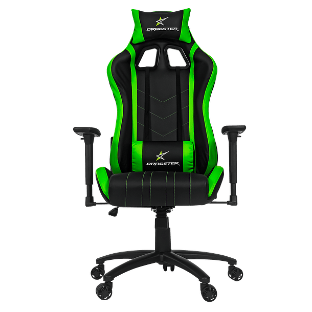 Silla Gamer Dragster GT 400 Electric Green 3