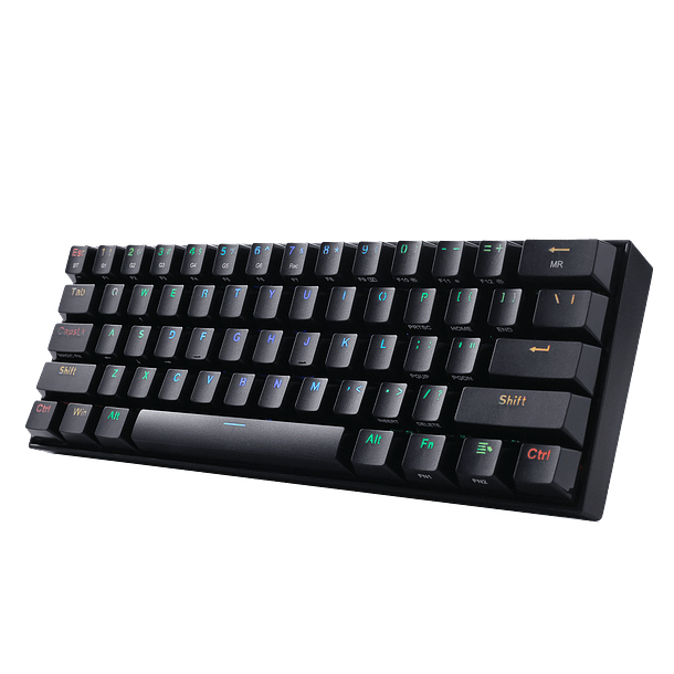 Teclado Mecánico Inalámbrico Redragon Draconic RGB Black 3