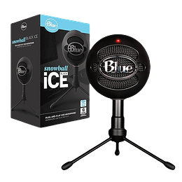 Microfono Blue Snowball Ice Black