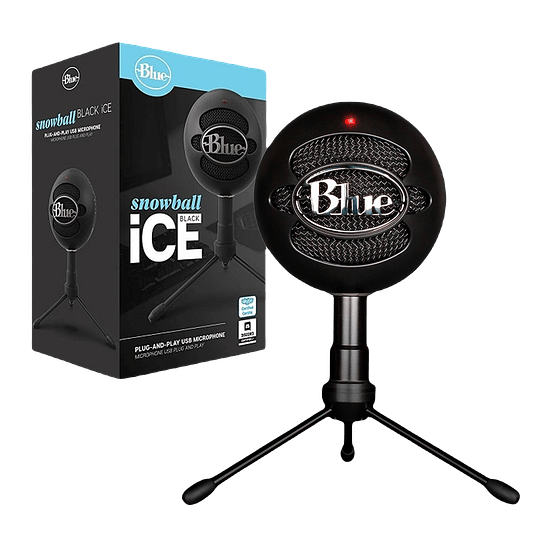 Microfono Blue Snowball Ice Black