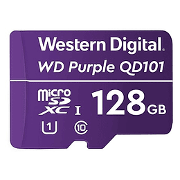 Memoria MicroSD Western Digital Purple 128 GB Clase 10