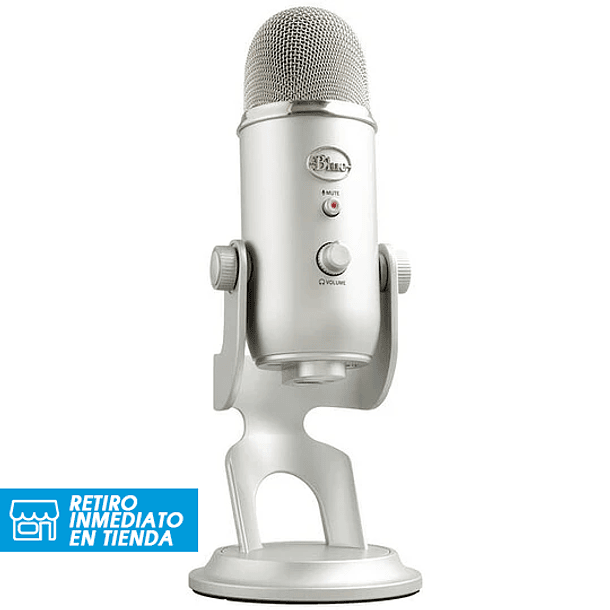 Microfono Blue Yeti Silver 1