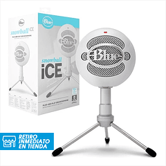 Microfono Blue Snowball Ice White
