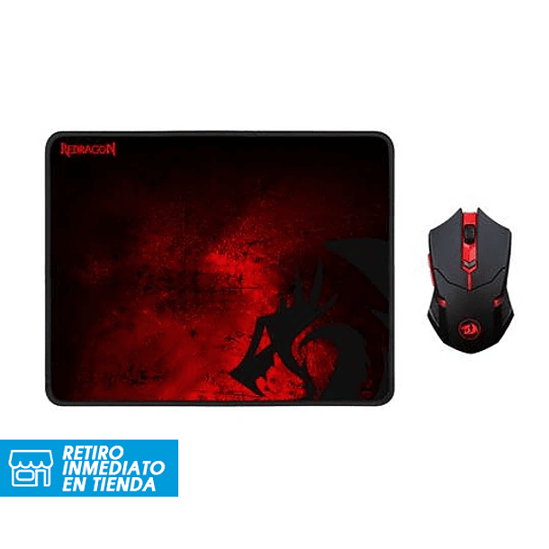 Combo Gamer Mouse + Pad Redragon M601WL 1