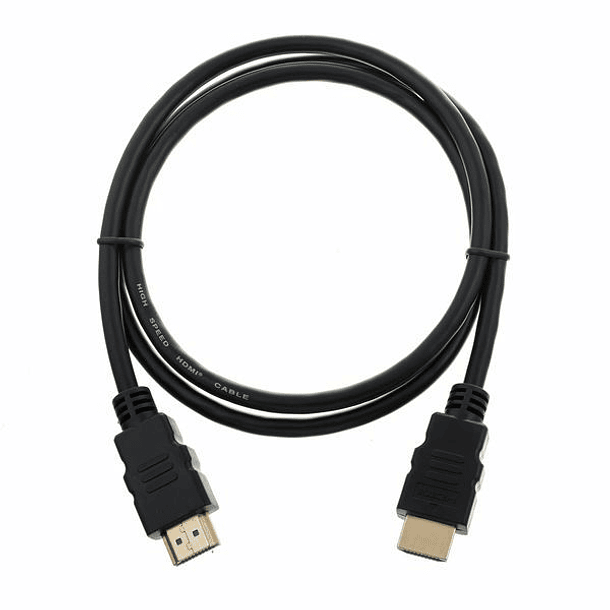 Cable Conexión HDMI Conectores Dorados 1.80 Mts.  3
