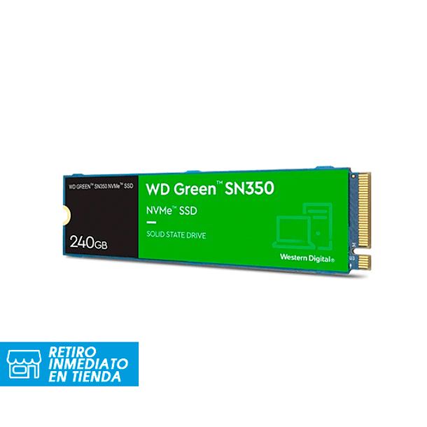 Disco Solido (SSD) WD Green 240GB m.2 NVME SN350