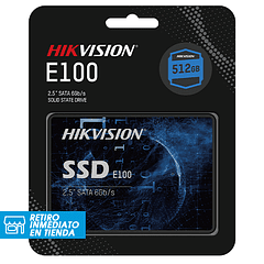 Disco SSD Hikvision E100 512GB