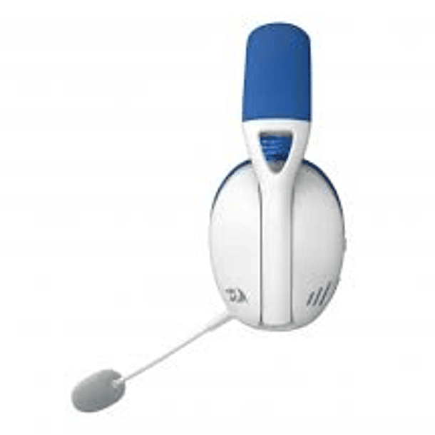 Audífonos Gamer Inalambricos Redragon Ire Pro H848 - White / Blue 3