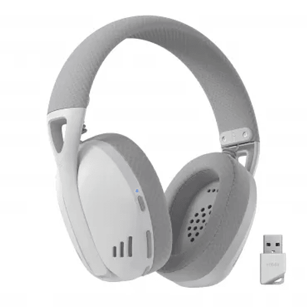 Audífonos Gamer Inalambricos Redragon Ire Pro H848 - White / Gray 2