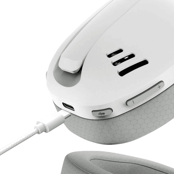 Audífonos Gamer Inalambricos Redragon Ire Pro H848 - White / Gray 4