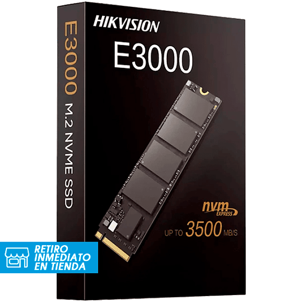 Disco SSD Hikvision E3000 NVMe PCIe M.2 2TB