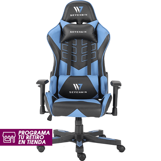 Silla Gamer Sevenwin Ascension Blue 1