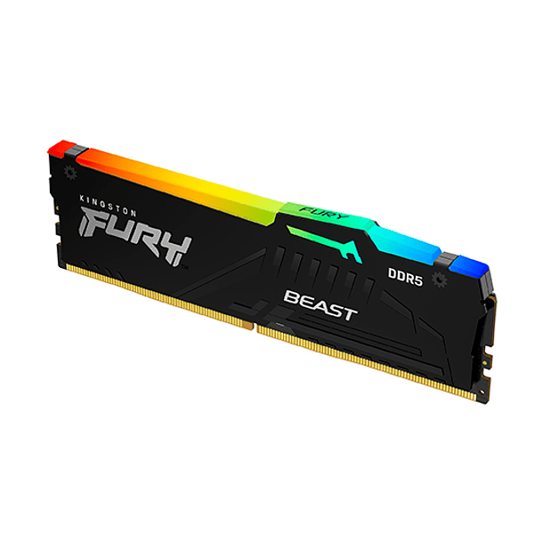 Memoria Ram Kingston Fury Beast RGB 16GB DDR5 5600mhz 2