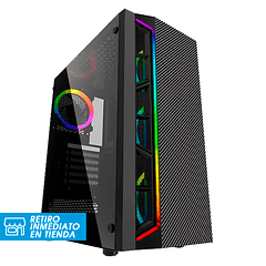 Gabinete Gamer PowerCase JX188-12-B