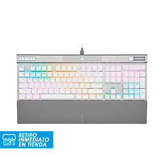 Teclado Óptico Mecánico Gamer Corsair K70 PRO RGB White (CH-910951A-NA)