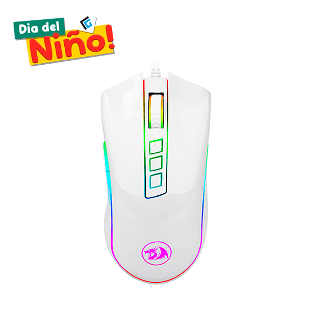 Mouse Redragon Cobra White RGB M711 1