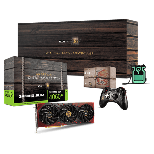 PC GAMER MONSTER HUNTER INTEL I7 14700F / 4060 Ti / 32GB RAM / 1 Tb nvme 4