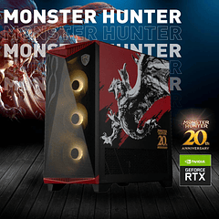 PC GAMER MONSTER HUNTER INTEL I7 14700F / 4060 Ti / 32GB RAM / 1 Tb nvme