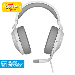 Audífonos Gamer Corsair HS55 Surround - White 