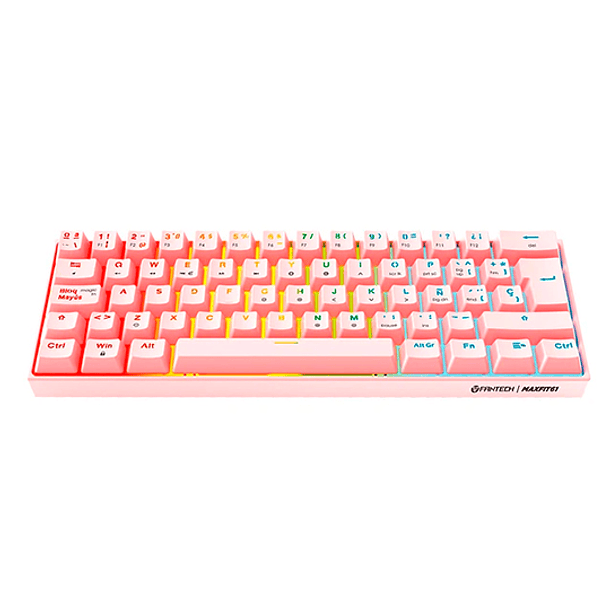 Teclado Mecanico Gamer Fantech Maxcore Mk857 MAXFIT61 Sakura Edition 2