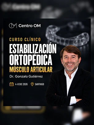 Curso Clínico de Estabilización Ortopédica Músculo Articular