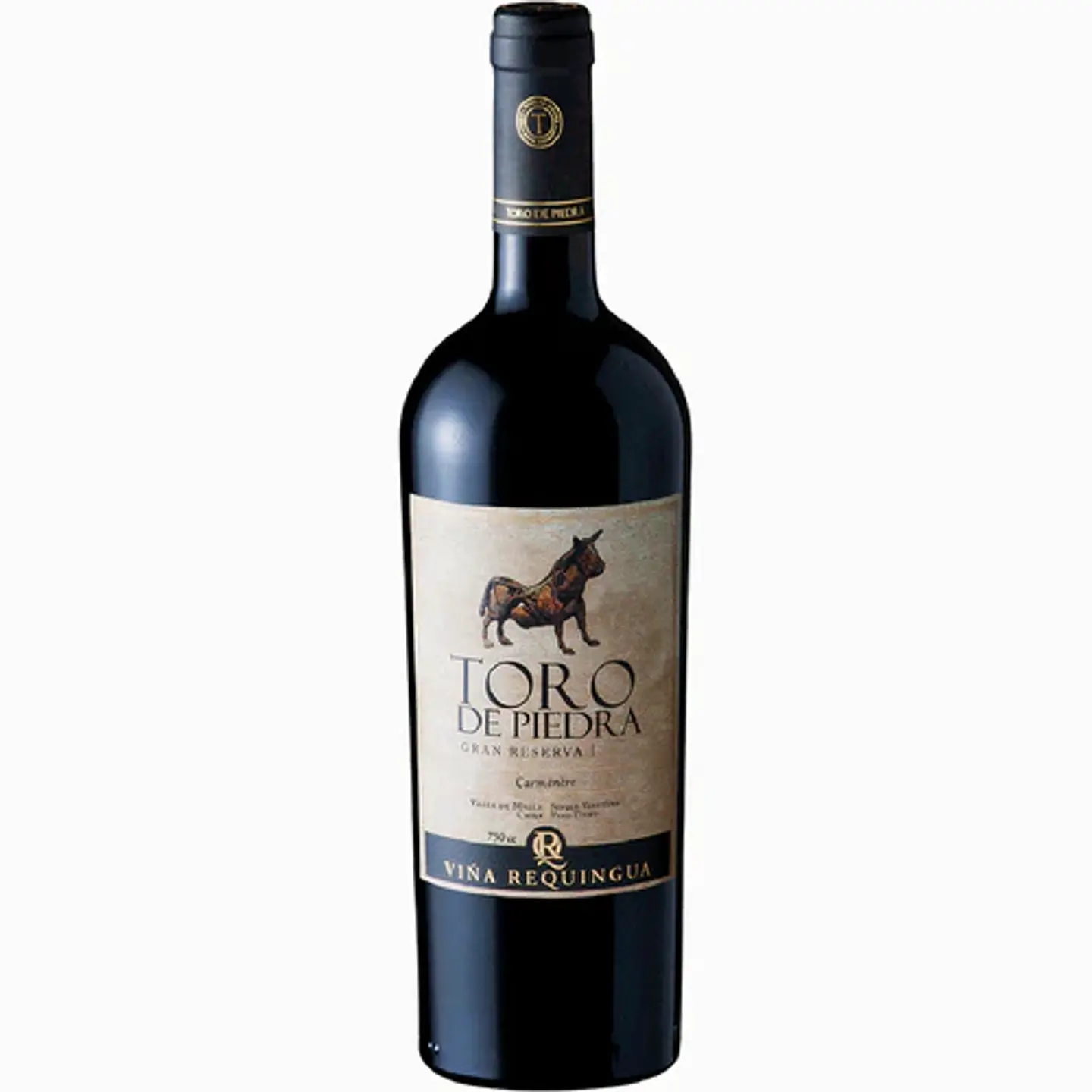 Toro de piedra Carmenere, 750 cc 1