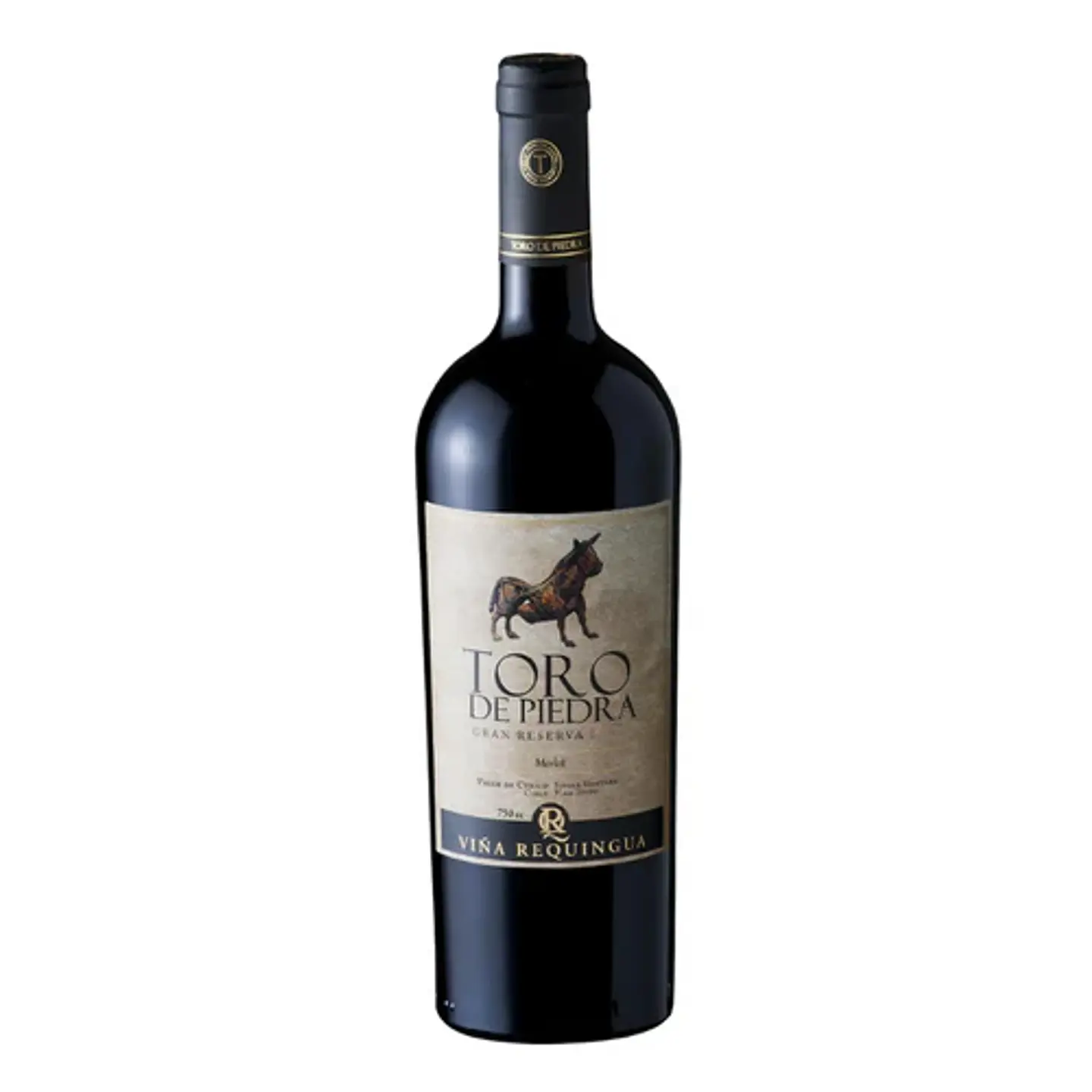 Toro de piedra Merlot, 750 cc 1