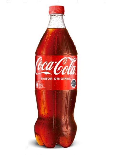 Coca cola, 1.5 lt desechable