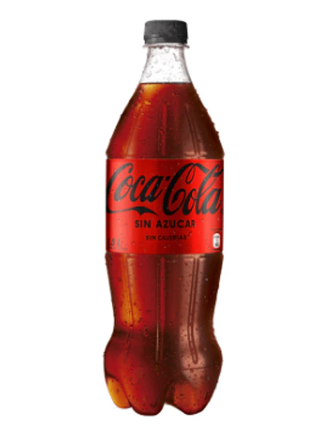 Coca cola zero, 1.5 lt desechable